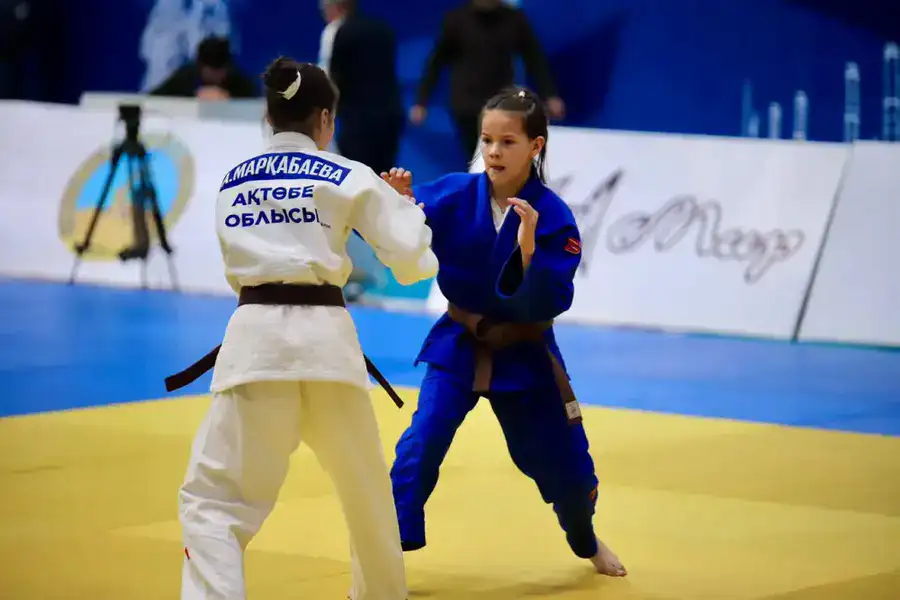 В Дворце спорта «Баянтау» состоялось торжественное открытие Чемпионата Республики Казахстан по дзюдо (6)