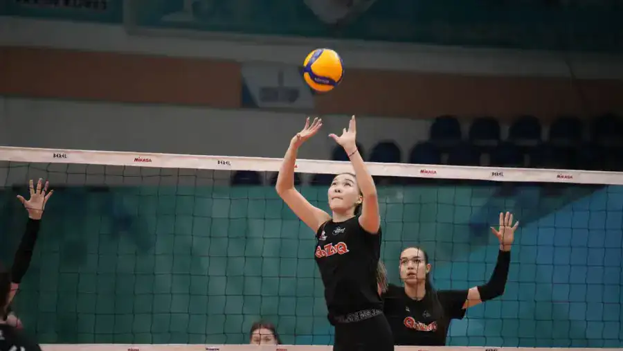 Спортсменки женского волейбольного клуба «Berel» ВКО вошли в тройку сильнейших команд страны (9)