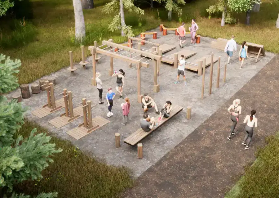 Акимат Алматы представил обновлённый дизайн Рощи Баума (3)