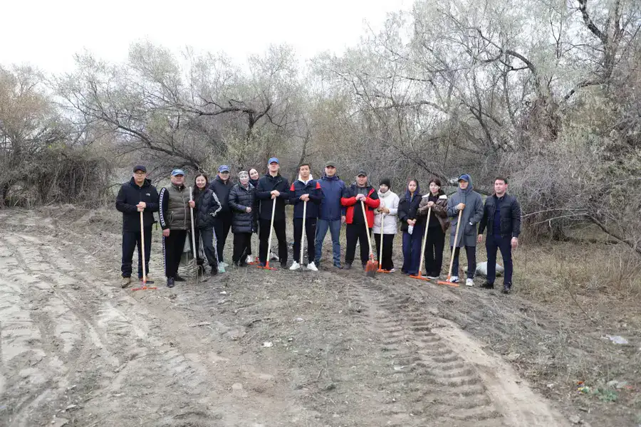 «Таза Қазақстан»: в Жетісу провели субботник в преддверии празднования Дня Республики (8)