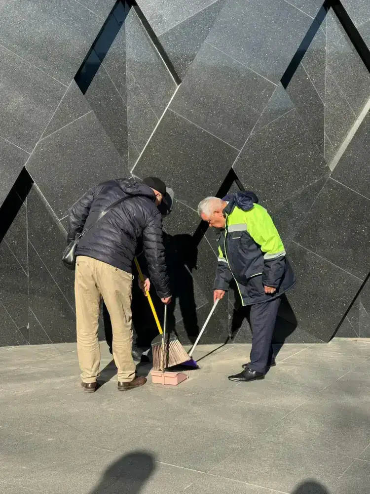 «Таза Қазақстан»: сотрудники столичного музея провели экологическую акцию (4)