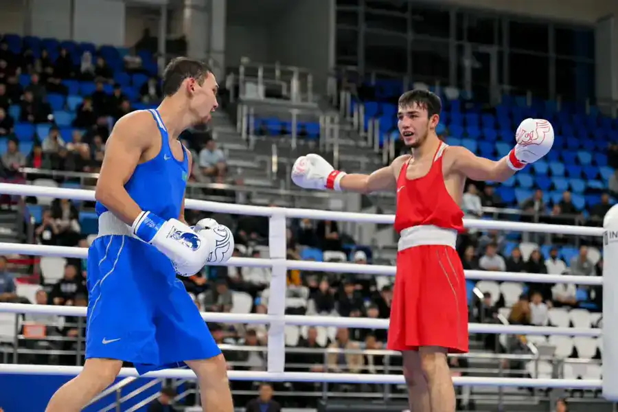 В Семее проходят финальные поединки чемпионата Казахстана по боксу (9)