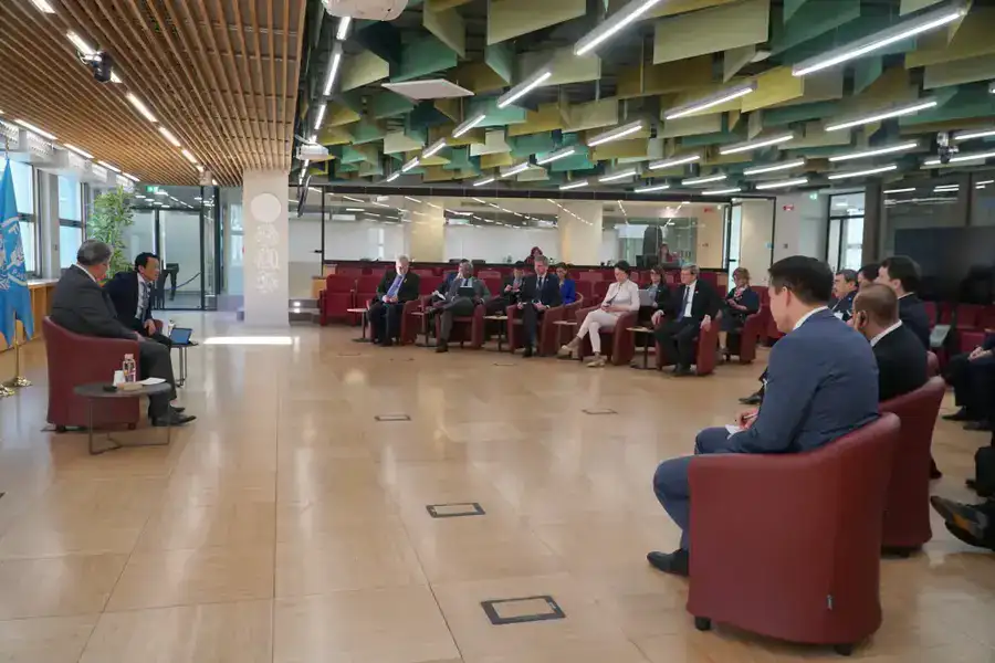 Глава МИД Казахстана провёл встречу с Генеральным директором ФАО и принял участие в открытии комнаты «Казахстан» (4)