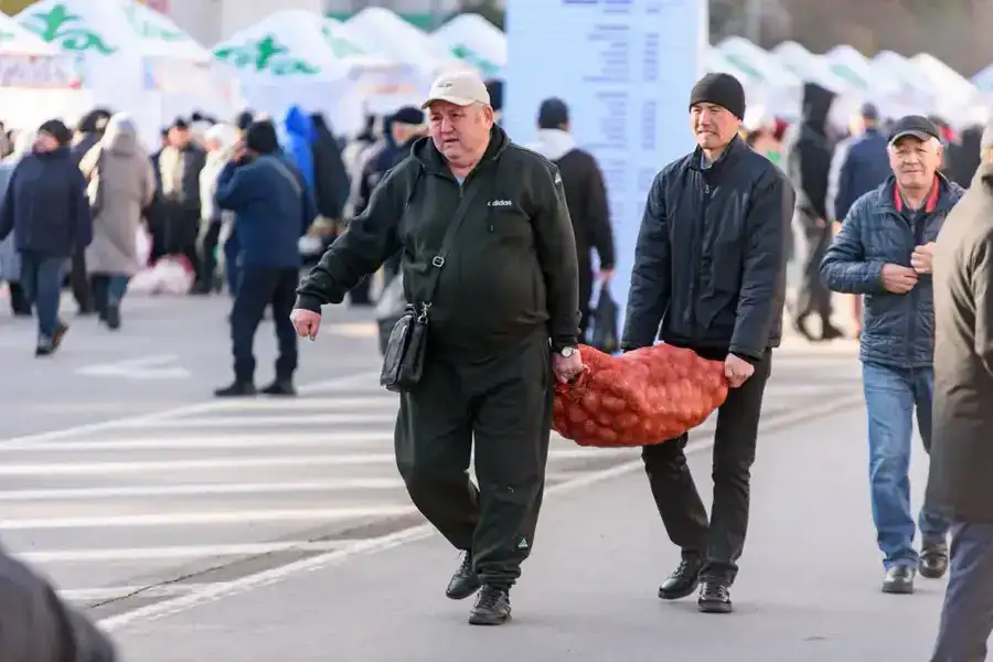 В областном центре прошла традиционная сельскохозяйственная ярмарка ко Дню Республики (3)