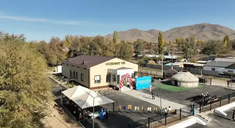 Дом культуры открыли в Кордайском районе (7)