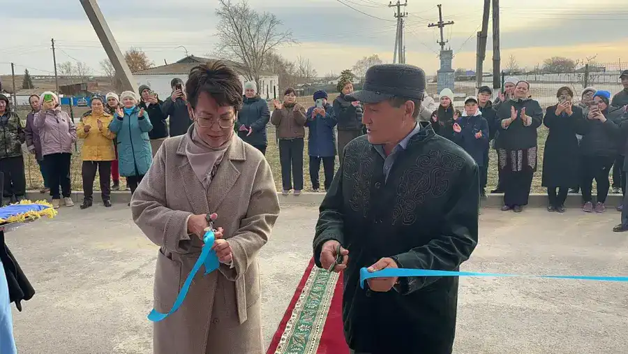 В городе Степняке района Биржан сал и в селе Партизанка Буландынского района открылись новые медицинские объекты (4)
