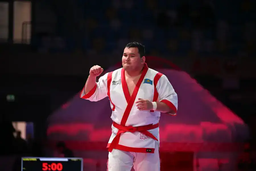 Марат Байқамұров «Қазақстан барысы – 2025» турнирінің жеңімпазы атанды! (3)