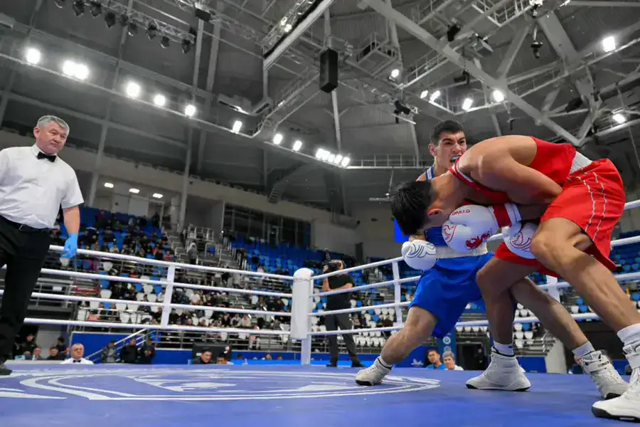 В Семее проходят финальные поединки чемпионата Казахстана по боксу (7)