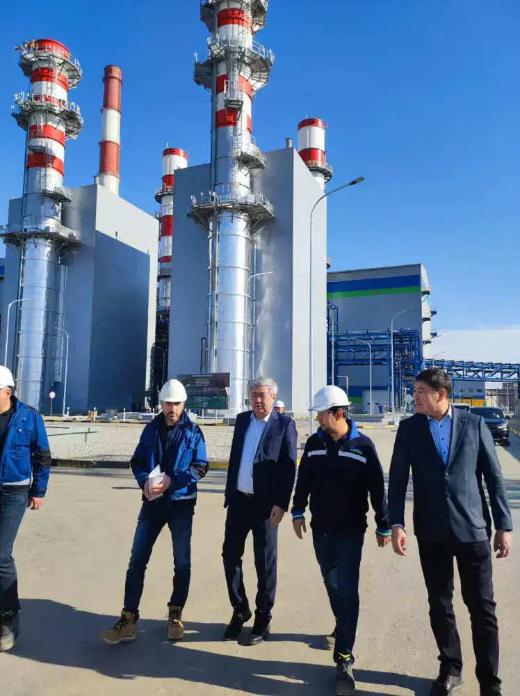 В Кызылорде завершается строительство парагазовой установки на 240 мегаватт (3)