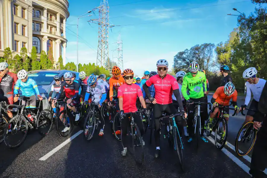 В Алматы в воскресенье ограничат движение автотранспорта в связи с проведением велогонки Giro d’Almaty 2025 (2)