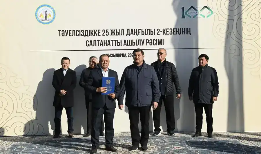 В Кызылорде завершен и сдан в эксплуатацию второй этап проспекта 25 лет Независимости (6)