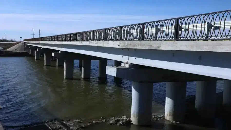 В Карагандинской области открыли новый мост через Нуру (5)