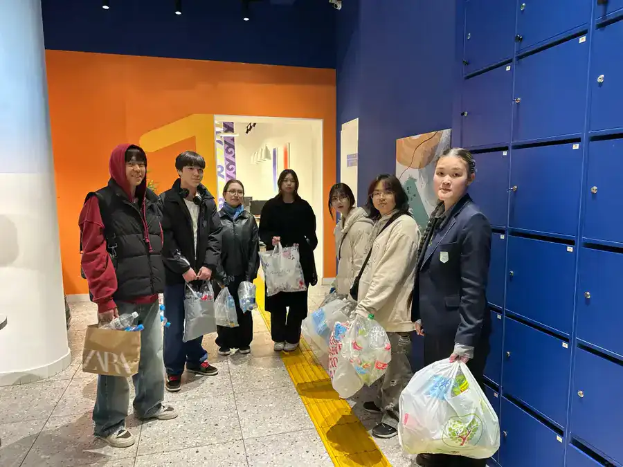 Вместе за чистоту! Молодежь Ауэзовского района запускает «Plastic Hunt» в рамках республиканской акции «Таза Қазақстан»! (4)