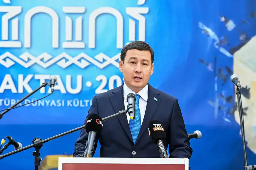 Особый подарок от Мангистау ТЮРКСОЙ: в Анкаре установлена казахская юрта (2)