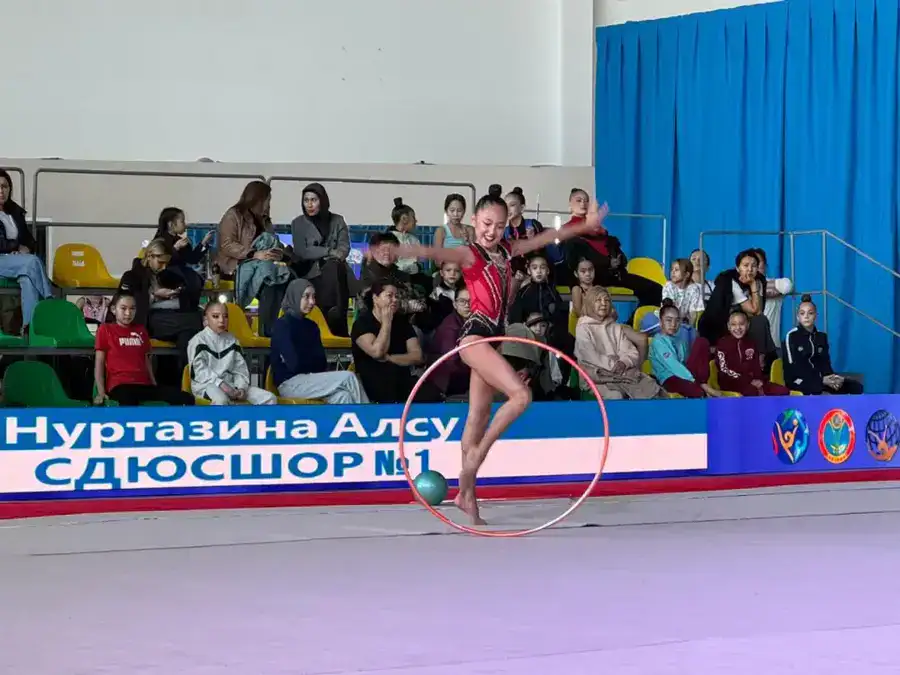 В Астане стартовал турнир Grand Prix Alem по художественной гимнастике (7)