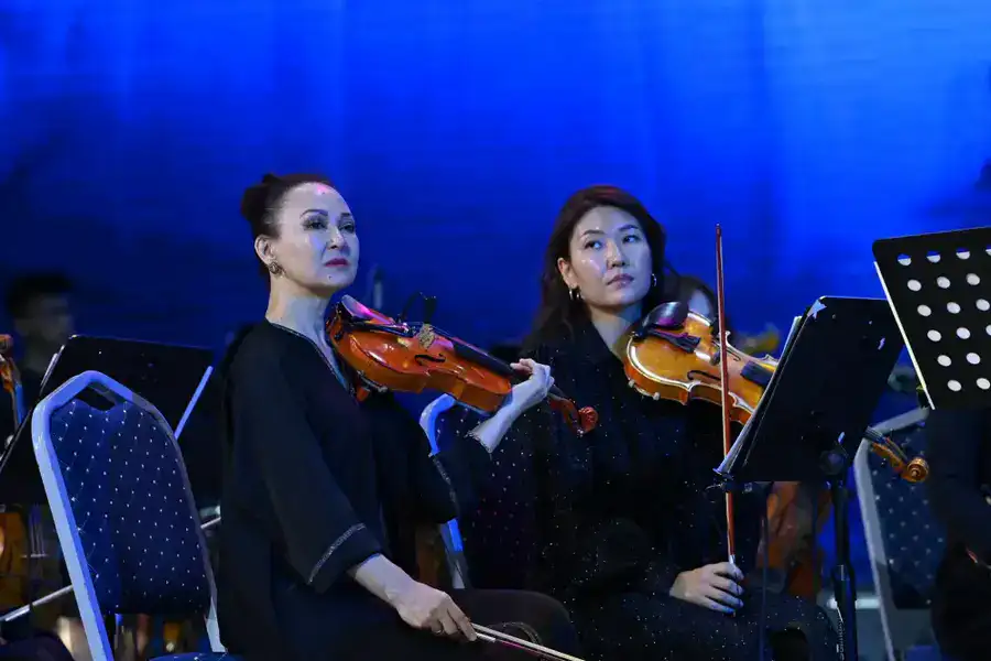 Состоялся творческий вечер заслуженного деятеля Казахстана Елены Абдыхалыковой «Сағыныш ғұмыр» (5)