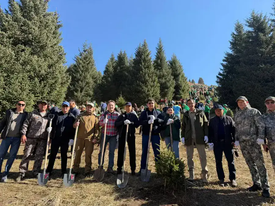В преддверии Дня Республики в сфере лесного хозяйства был проведён пресс-тур (6)