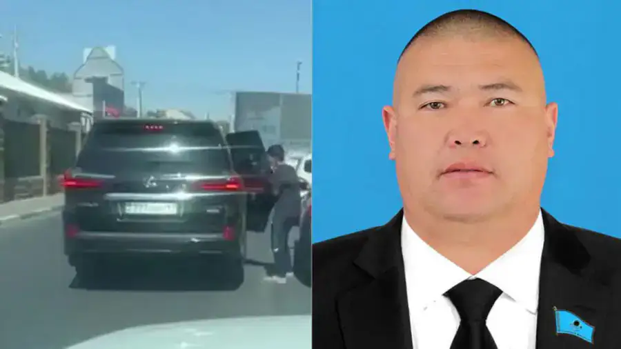 Депутат на внедорожнике 777