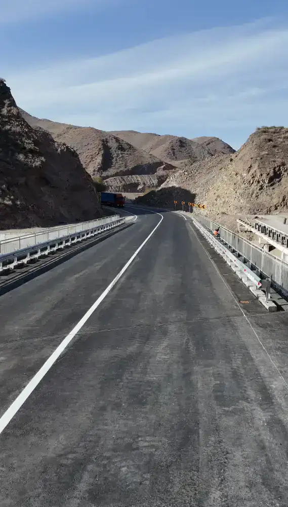 В области Жетісу завершен ремонт автодороги Сарыозек – Коктал (6)