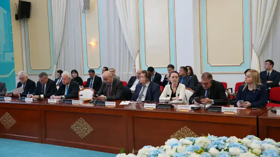 Вице-министр юстиции Ботагоз Жакселекова приняла участие в брифинге для представителей дипломатического корпуса (2)