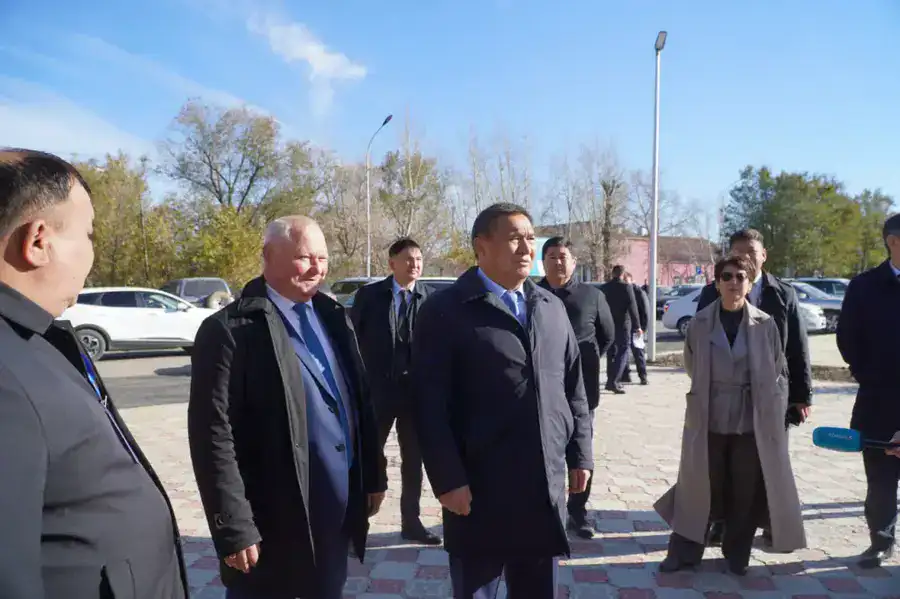 Аким Акмолинской области Марат Ахметжанов встретился с жителями Егиндыкольского района (2)