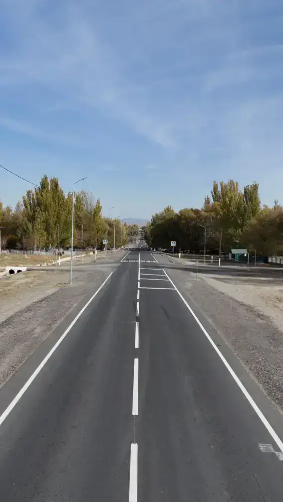 В области Жетісу завершен ремонт автодороги Сарыозек – Коктал (2)