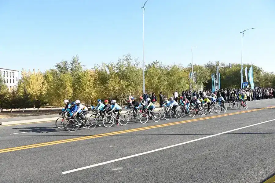 В Кызылорде завершен и сдан в эксплуатацию второй этап проспекта 25 лет Независимости (3)