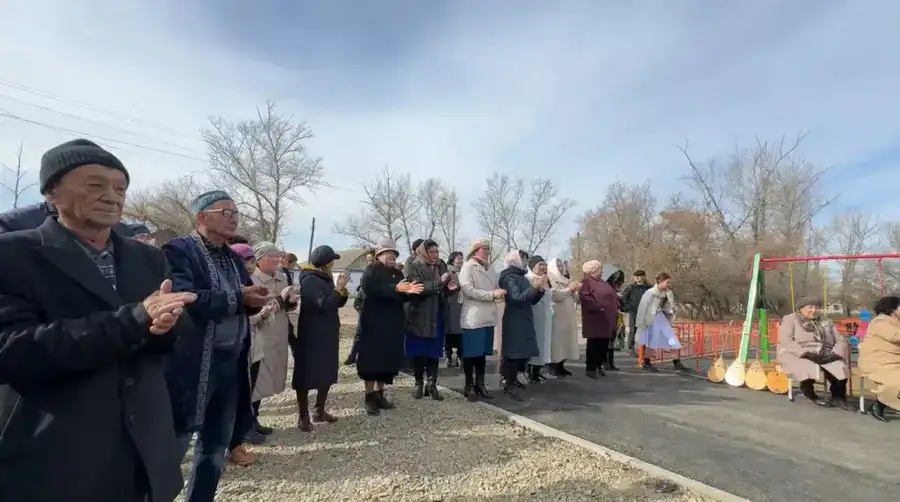 В Целиноградском районе расширяется сеть детских и спортивных площадок (5)