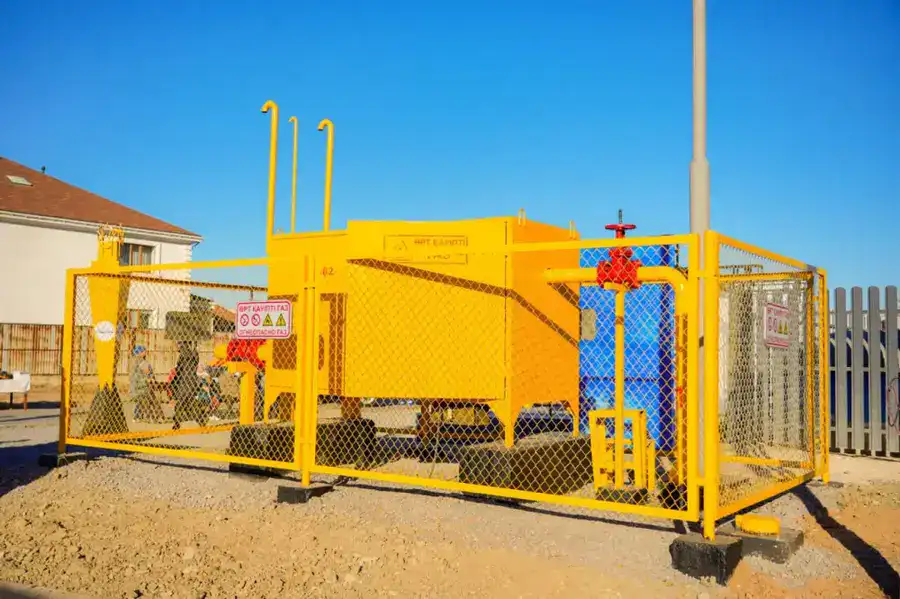 В Астане еще один жилой массив подключен к природному газу (5)