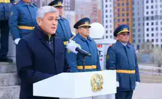 Карагандинцы в унисон: гимн на День Республики!