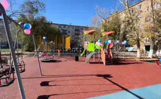 В Ерейментауском районе дворы расцвели: 8 новых оазисов для отдыха и игры