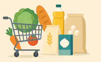 Удешевление цен на продукты с начала октября