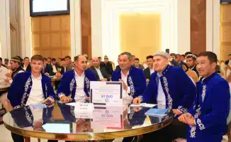 Интеллектуальная игра «Ойлан тап» собрала участников в Туркестане в честь 30-летия Конституции Казахстана