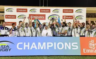 Казахстан одерживает победу на Asia Rugby Emirates Men’s Sevens Trophy 2025 в Омане