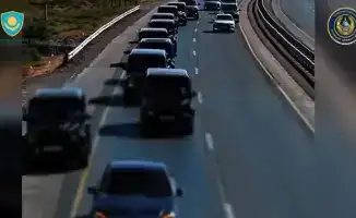 Последствия нарушения ПДД: водители свадебного кортежа в Туркестанской области понесли ответственность