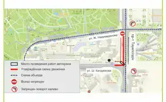 Доставка подвижных составов LRT в Астану и ограничения движения