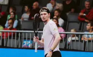 Александр Бублик сразится с итальянцем Янником в четвертьфинале Vienna Open