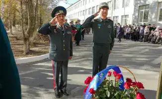 Память героя войны в столичной школе