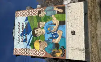 Тематические муралы в Жетісу как отражение молодежных ценностей и принципов