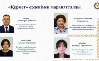 Сотрудники госдоходов получили награды в Алматы