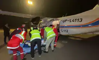 В результате санитарного рейса МЧС Казахстана пациент из Актобе доставлен в Астану для лечения