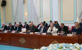 Брифинг вице-министра юстиции Ботагоз Жакселековой для дипломатов: итоги и планы по защите национальных докладов Казахстана