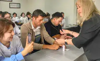 Забота о здоровье: Специалисты КНЦДИЗ провели медицинский марафон для более чем 100 пациентов в Нукусе