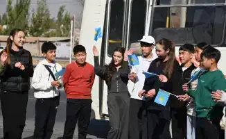 Отдых детей военнослужащих в учебно-оздоровительном центре Балдаурен Туркестанская область