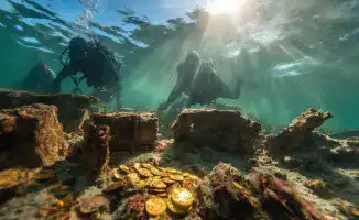 Сокровища затонувшего флота: находки дайверов у побережья Флориды