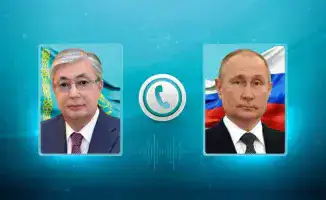 Токаев и Путин обсудили ключевые вопросы двустороннего сотрудничества в телефонном разговоре