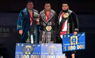 Токаев поздравил Марата Байкамурова с победой на турнире 'Қазақстан Барысы-2025', подчеркивая важность традиционных видов спорта для национальной идентичности