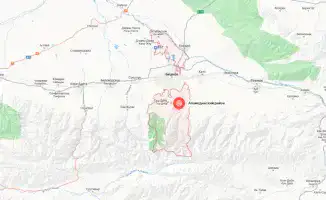 Землетрясение зафиксировано в 195 километрах от Алматы