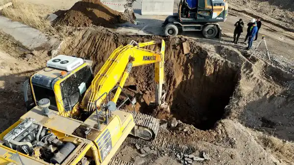 Работы по бетонированию канала «Найман» завершены в Туркестанской области (2)