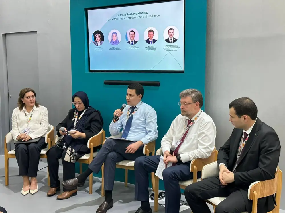 Сайд-ивент посвящённый снижению уровня Каспийского моря (4)